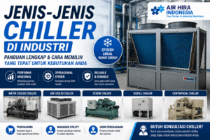 Jenis-Jenis Chiller Industri dan Cara Memilih yang Tepat