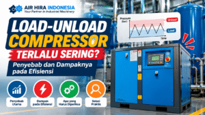Load-Unload Compressor Terlalu Sering: Penyebab dan Dampaknya pada Efisiensi